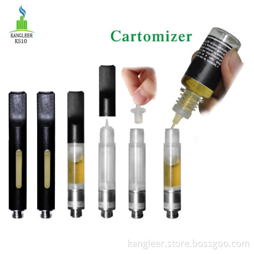 EGO Vape 1.0ml Tankomizer Open Atomizer Hemp Cbd Oil Vaporizer Pen CE3 Atomizer